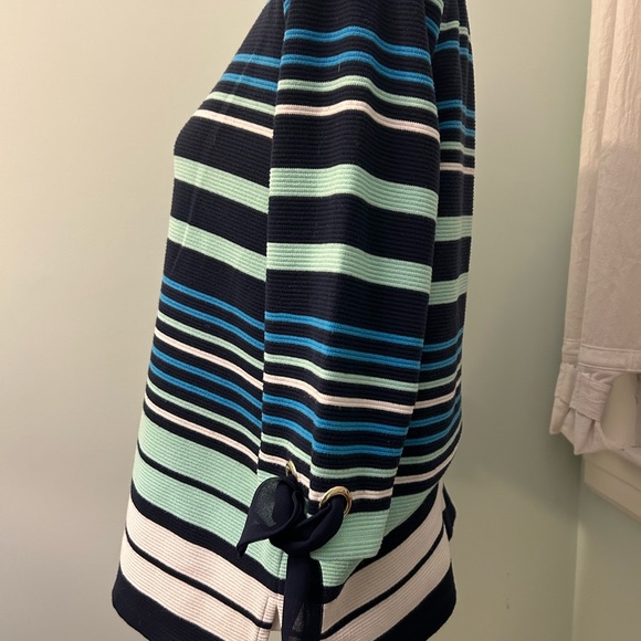 Charter Club Striped Top - Picture 2 of 9